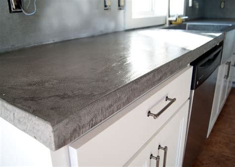 How to Build a Classy Concrete Countertop - Steve's U-Cart Concrete, Inc.