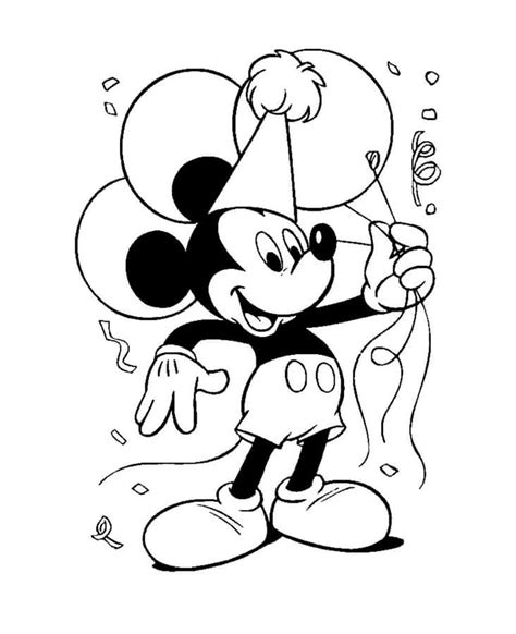 [100+] Mickey Mouse Colouring Pictures | Wallpapers.com