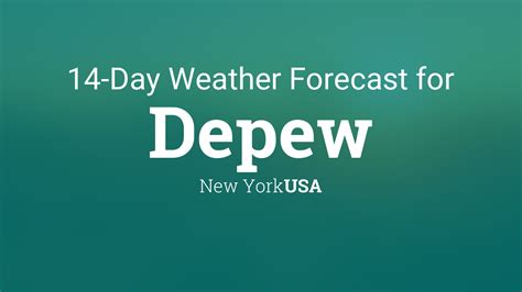 Depew, New York, USA 14 day weather forecast