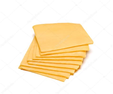 Pictures : cheese slices | Cheddar cheese slices on white background ...