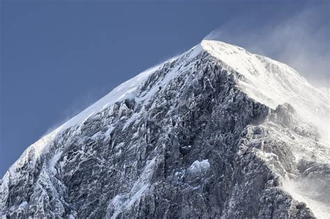 Eiger summit stock image. Image of dangerous, snow, winter - 55075217