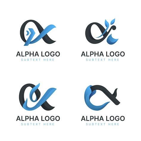 Alpha logo Vectors & Illustrations for Free Download | Freepik