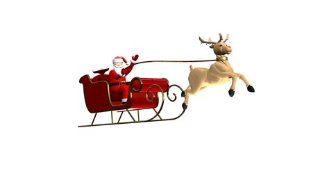 Free Santa and Rudolph clip — FCPXTemplates