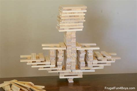 Five Engineering Challenges with KEVA Planks - Frugal Fun For Boys and ...