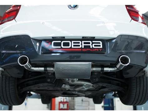 BMW M135i Sport Cat Back Exhaust Resonated 2012 Models onwards