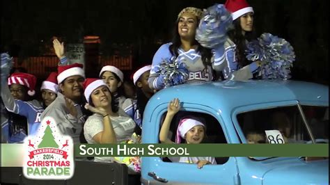 South High School - 2014 Bakersfield Christmas Parade - YouTube