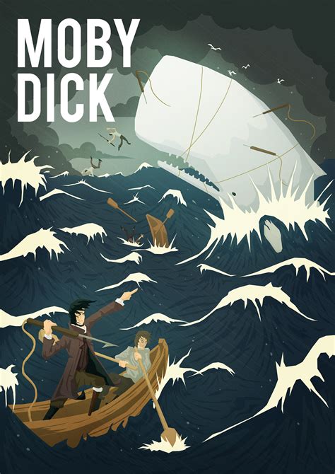 Moby Dick Illustration :: Behance