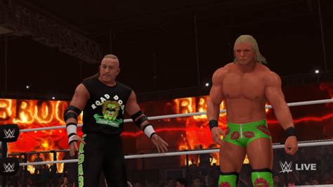 WWE 2k22 The New Age Outlaws Entrance - YouTube