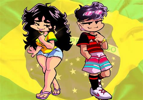 Jasmine and Nova in Brazilian style | Pretty drawings, Anime character ...