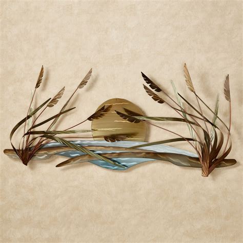 Coastal Breeze Indoor Outdoor Metal Wall Sculpture by JasonW Studios