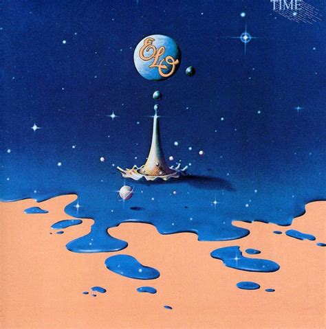 ELO- Time | Album cover art, Album art, Cover art