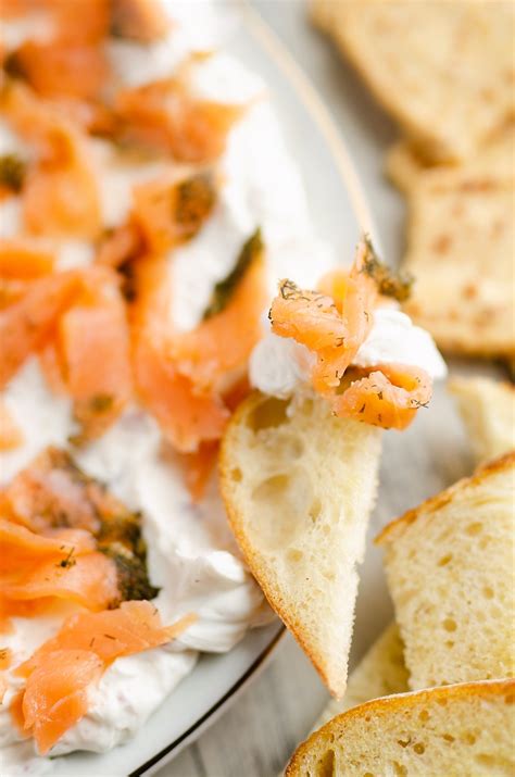 Smoked Salmon Cream Cheese Dip