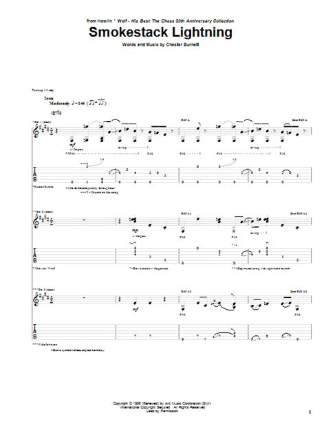 Smokestack Lightning | Sheet Music Direct