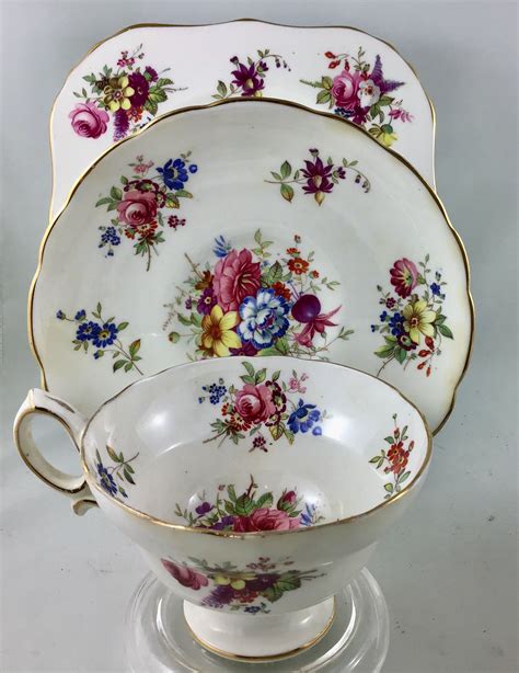 Hammersley China cup saucer plate set. - Islington Antiques and Interiors