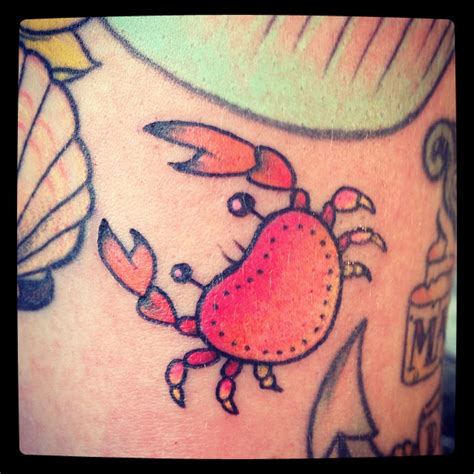 Cute Crab Tattoo Small / Check out our crab tattoo selection for the ...