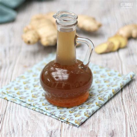 Flavor Packed Ginger Syrup Recipe (2-Ingredients) - Attainable Sustainable®