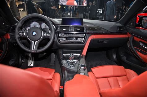 Bmw M4 Convertible Red Interior Wallpaper