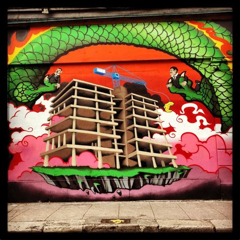 Dublin street art - John Dalton - gently does it