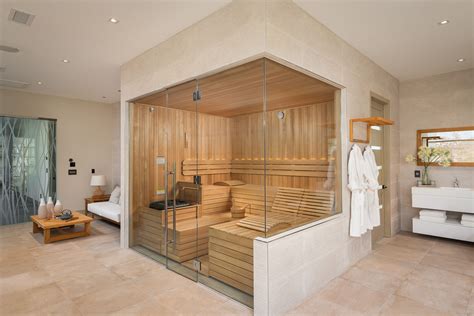 Sauna Brings Wellness & Relaxation to Luxury Home Spa | Home spa room ...