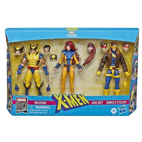 Hasbro Marvel Legends Series 6-inch Collectible Action Figures 3-Pack X ...