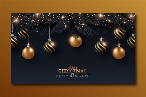 Merry Christmas Banner Design Graphic by SugarV_Creative · Creative Fabrica