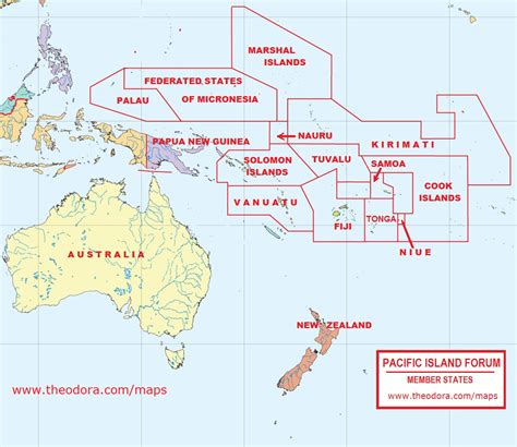 Map Of The Pacific Islands - Black Sea Map