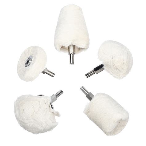 5pcs polishing buffing pad mop wheel drill kit buffing grinder for ...