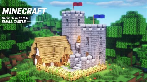 Minecraft : Small castle Tutorial ｜How to Build in Minecraft (#63 ...