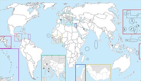 Find the Countries of the World Quiz