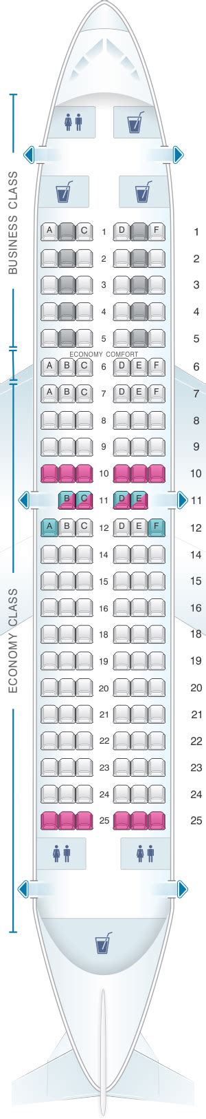 Seat Map KLM Boeing B737 700 | SeatMaestro