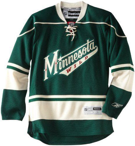 NHL Minnesota Wild Premier Jersey, Green, Medium Reebok. $109.99 ...