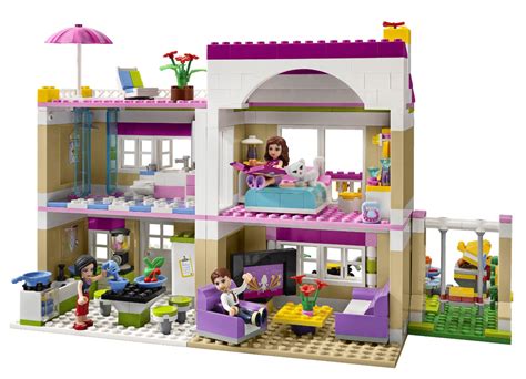 Caroline's newest project - LEGO Friends Olivia's House - SallieBorrink.com