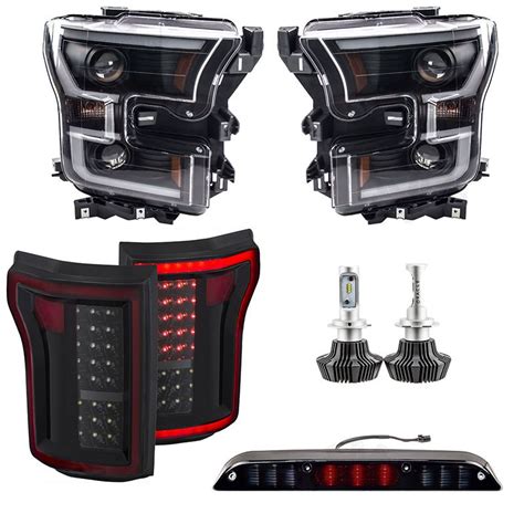 15-17 F150 ANZO Complete Lighting Package S3M-1517ANZOKIT | F150, Ford ...