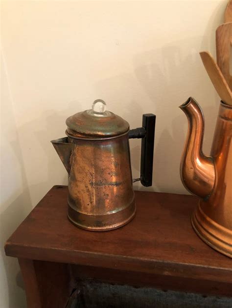 Small copper coffee pot | Sale house, Coffee pot, Small