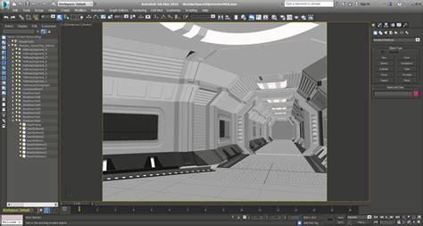 3D Model Spaceship Interior Modular - TurboSquid 1373578