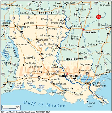 New Orleans On Louisiana Map - Brande Susannah