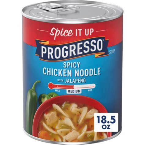 Progresso Spicy Chicken Noodle with Jalapeño Soup, 18.5 oz - QFC