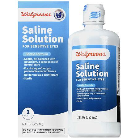 Walgreens Saline Solution | Walgreens