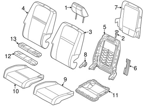 Driver Seat Components for 2013 Dodge Journey | Mopar Parts