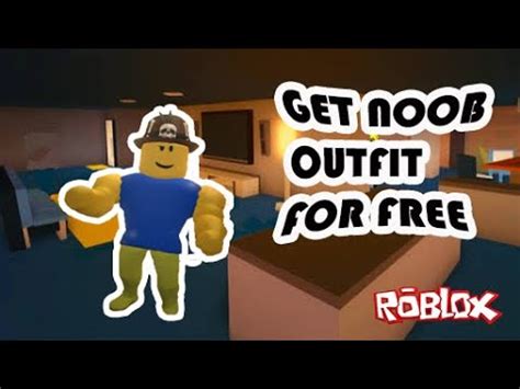 Roblox - FREE NOOB OUTFIT XD - YouTube