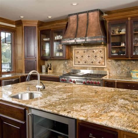 Granite Kitchen Countertop : 24 Beautiful Granite Countertop Kitchen ...