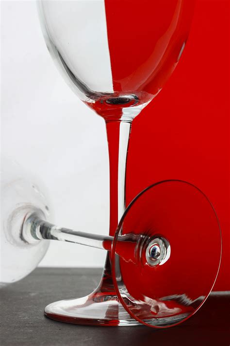 Clear Long-stem Wine Glass · Free Stock Photo