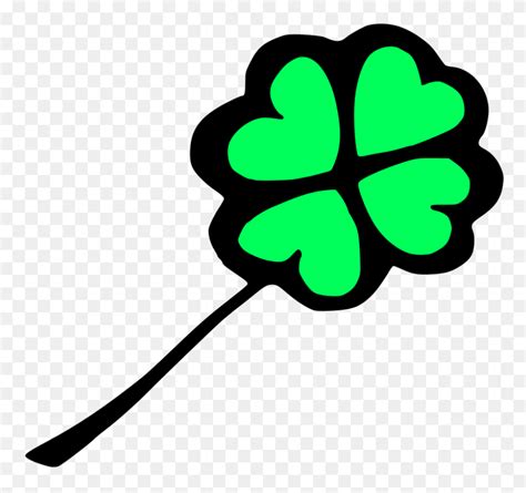 Leaf Clovers Clipart, Free Four Leaf Clover Clip Art - 4 H Clover Clip ...