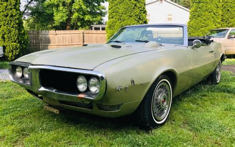 Highly Optioned: 1968 Pontiac Firebird Convertible | Barn Finds