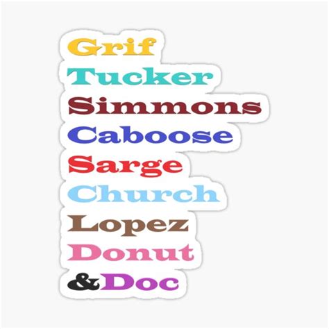 "Red vs Blue characters" Sticker for Sale by Bazinga8686 | Redbubble