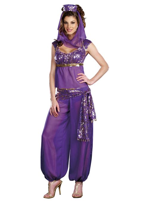 Sexy Purple Genie Costume