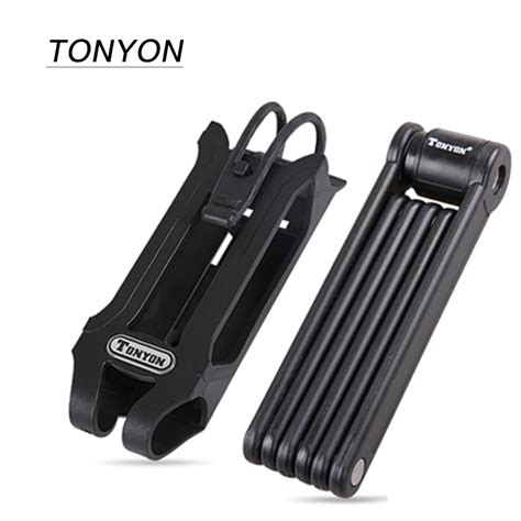 TONYON Anti Theft Bicycle Lock Steel Double Milling Tooth Lock Core ...