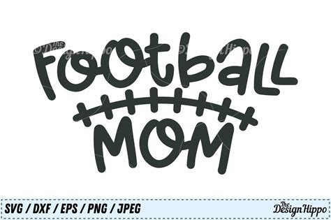 Football Mom svg, Football Mama svg, Football SVG, DXF, PNG, Designs By ...