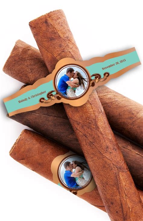 Custom Cigar Bands - Wedding Cigar Labels - Photo by iCustomLabel ...