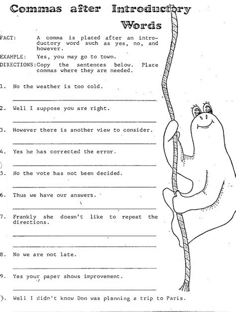 Using Commas after Introductory Words in 2022 | Grammar sentences ...